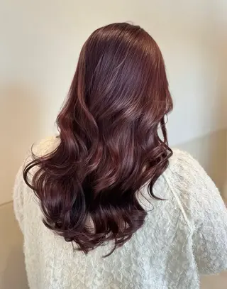 セミロング 透明感カラー 🪽AYAKAのヘアスタイル