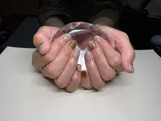 ネイル Rainbow Moonのネイルデザイン