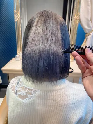 ミディアム カラー ショート、ボブの達人 東康介✨のヘアスタイル