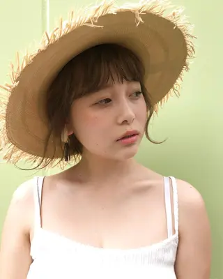 ショート 鈴木 千裕のヘアスタイル