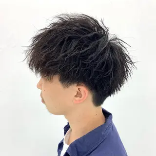 パーマ メンズ 柏メンズカットパーマ NO.1タイチのヘアスタイル