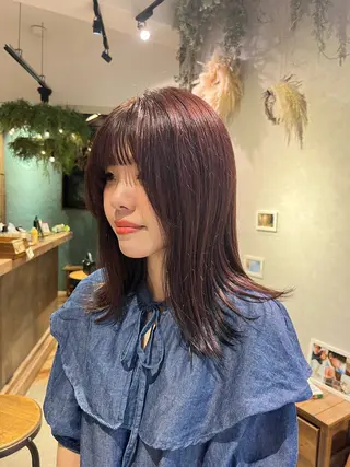 カラー 無料カットモデル募集 ／ueno aiのヘアスタイル