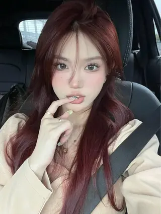 ロング カラー ワンホンヘア ケラチン/Kaitoのヘアスタイル