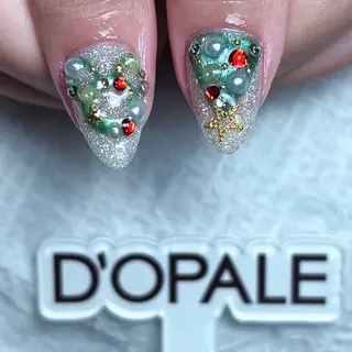 ネイル D‘OPALEサロン所属・長さ出し専門店 上野kkのネイルデザイン