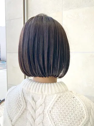 カラー 艶髪/透明感/ 三宅晴香のヘアスタイル