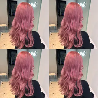ロング カラー パーマ ヘアアレンジ メンズ キッズ ネイル マツエク・マツパ アイブロウ 🩷モテ髪＆透明感 🩷ミルクティー🩷のヘアスタイル
