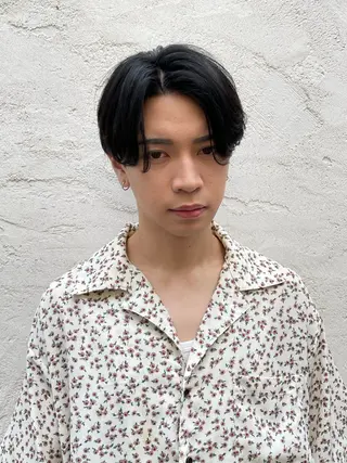 ショート パーマ ヘアアレンジ メンズ 亀井隆汰/メンズ専門 パーマ特化美容師のヘアスタイル