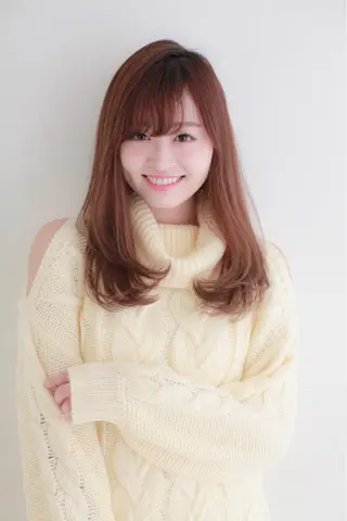 セミロング NYNY四條畷店 森　亮人のヘアスタイル