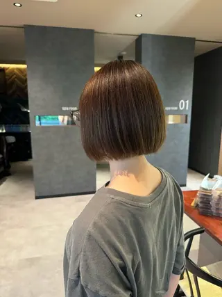 ショート カラー May hair【メイヘア】所属・サイトウ ヒトミ 【メイヘア】のヘアスタイル