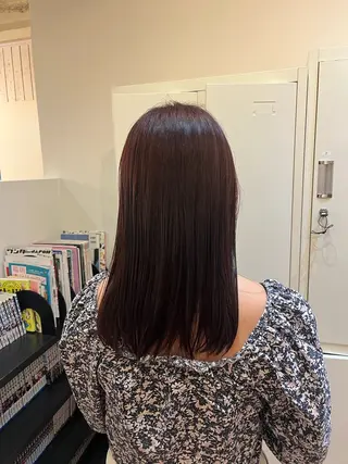 ミディアム little福岡 KAWAIのヘアスタイル