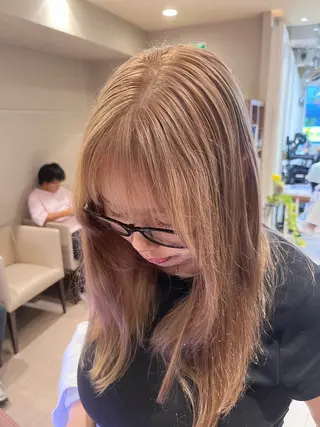 ロング カラー dogstar小林諒 レイヤー/パーマのヘアスタイル