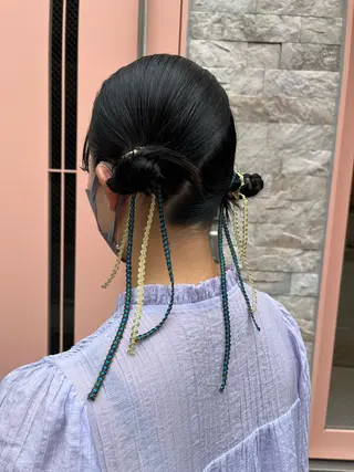 ミディアム ヘアアレンジ Grace Avenue所属・垢抜けhair / 似合わせ診断🌞スズのその他イメージ