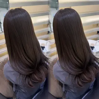カラー 艶髪／カラー／ 銀座／RINA🎀のヘアスタイル