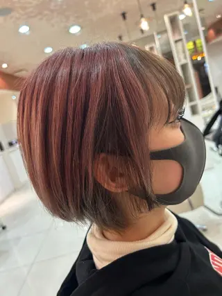 ショート カラー レイフィールド滝ノ水店所属・RayField かおるのヘアスタイル