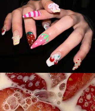 ネイル NICO nail　三軒茶屋店　ネイル＆アイラッシュ所属・oichan 𖦹°‧のネイルデザイン