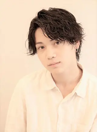 パーマ メンズ ココバイファニック 関内のヘアスタイル