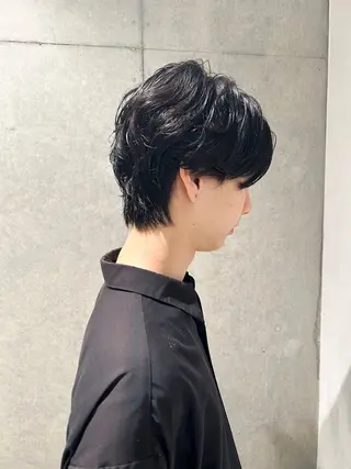 パーマ メンズ Ash 武蔵新城店のヘアスタイル