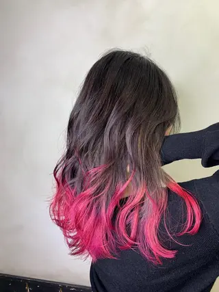 セミロング カラー ヘアアレンジ AUBE HAIRazul吉祥寺所属・綺麗な髪質にしたい方 限定🌈清水　祥のヘアスタイル