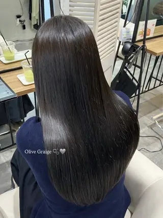 ロング カラー Glimpseあやね 🎀大濠のヘアスタイル