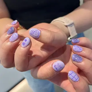 ネイル メンズパーマ/ メッシュ📍ユリのヘアスタイル