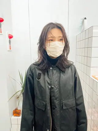 ミディアム カラー 関 京磨のヘアスタイル