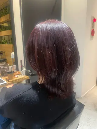 ミディアム diar平塚所属・倉川 結花のヘアスタイル