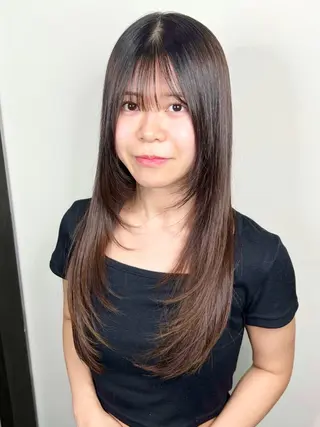 ロング FERiCIA所属・ウルフカット/ 今川尚睦のヘアスタイル