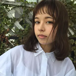 ミディアム また会いたくなる 美容師【KENTA】のヘアスタイル