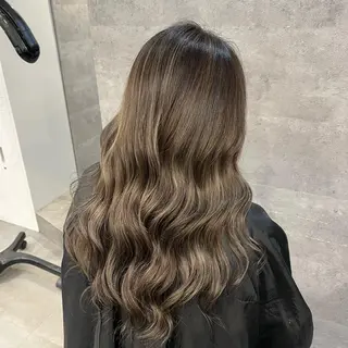 ロング カラー 難波/ハイトーン 🦋AOI🦋のヘアスタイル