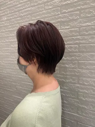 ショート ぷつっとボブ/ 似合わせ🥀原ちひろのヘアスタイル