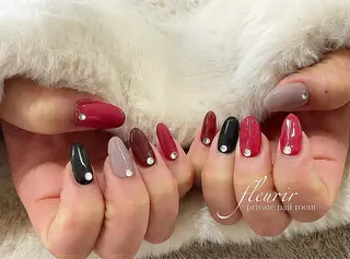 ネイル フルリール 【プライベートサロンのネイルデザイン