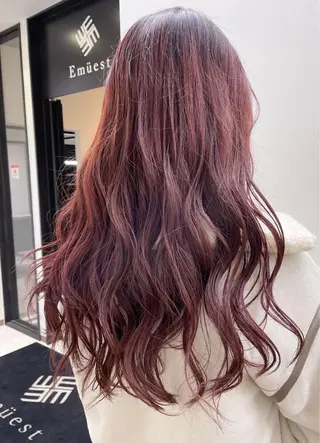 セミロング コトネ🫧 韓国風レイヤーカットのヘアスタイル