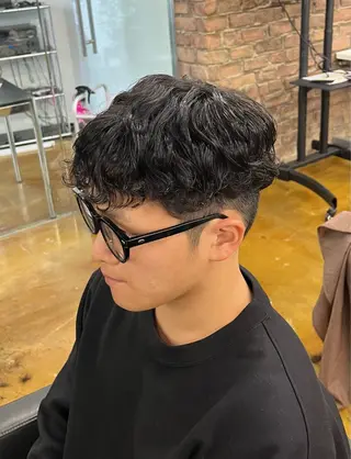 パーマ メンズ mit新宿所属・mit bytree MISAKI🎀のヘアスタイル