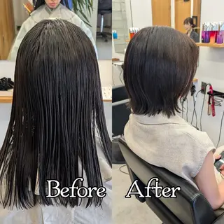 ミディアム R hair🧡 伊藤美和🤎のヘアスタイル