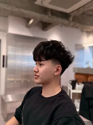 ショート メンズ MEN’S SALON HAVANA所属・渋谷/スパイキー /フェード/千尋のヘアスタイル