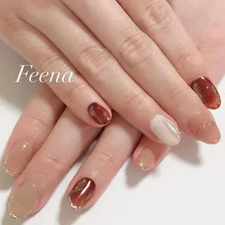 ネイル amu nail. RINAのネイルデザイン