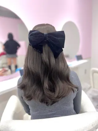 ロング 韓国/縮毛矯正/ カンタのヘアスタイル