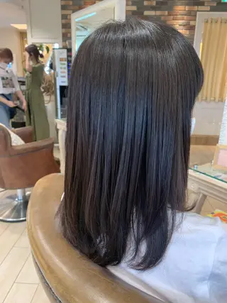 セミロング カラー パーマ ヘアアレンジ メンズパーマ特化🔥 ツイスパ/シャドウのヘアスタイル