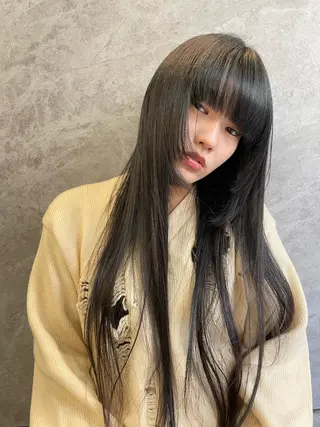 ロング カラー 💘MICOTO藤沢 髪質改善ブリーチ💘のヘアスタイル