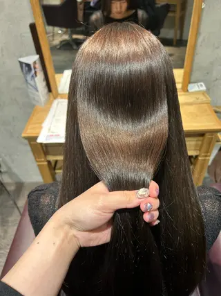 セミロング パーソナルカラー 診断🍀マリンのヘアスタイル