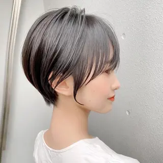 ショート カラー ヘアアレンジ maoブリーチ無し 似合わせカラーのヘアスタイル