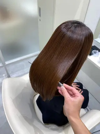 ロング 山岡 翔冴のヘアスタイル