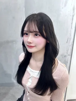 ロング カラー ヘアアレンジ Lond generous 柏【ロンド ジェネルーズ】所属・아이리（アイリ）‪ 縮毛矯正⋆౨ৎﾟ⟡.のヘアスタイル