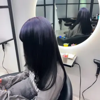 ロング カラー Ren. 🦋デザインカラーのヘアスタイル