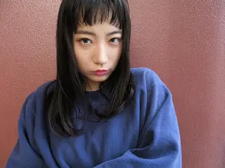 ショート ミディアム セミロング ロング カラー ヘアアレンジ レイヤーカット BLend 渋谷のヘアスタイル