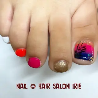 ネイル Hair salon Irie所属・與儀 知佳のネイルデザイン