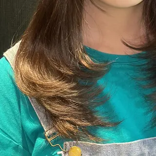 セミロング 生活に馴染む デザイン/鏡ゆうかのヘアスタイル