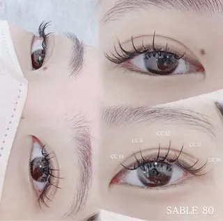 マツエク・マツパ CHISATO ⠀のマツエク・マツパデザイン