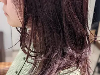 ミディアム カラー 【大人艶カラー🌿】 中畑リョウのヘアスタイル