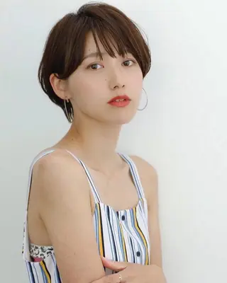 ショート カラー 🍊千葉 未来🍊店長のヘアスタイル